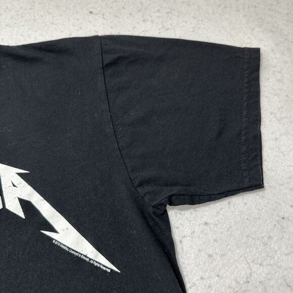 Bravado Metallica Men's Small Black Short Sleeve Crewneck Graphic T Shirt Band - Picture 4 of 11